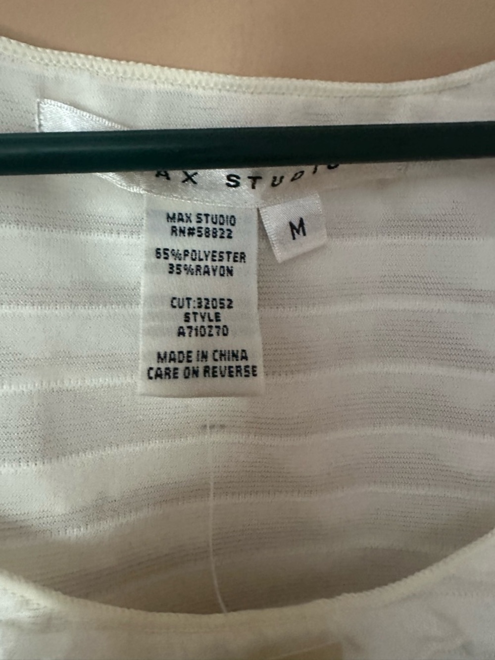 White Ruffle Tank Top - Picture 2 of 4